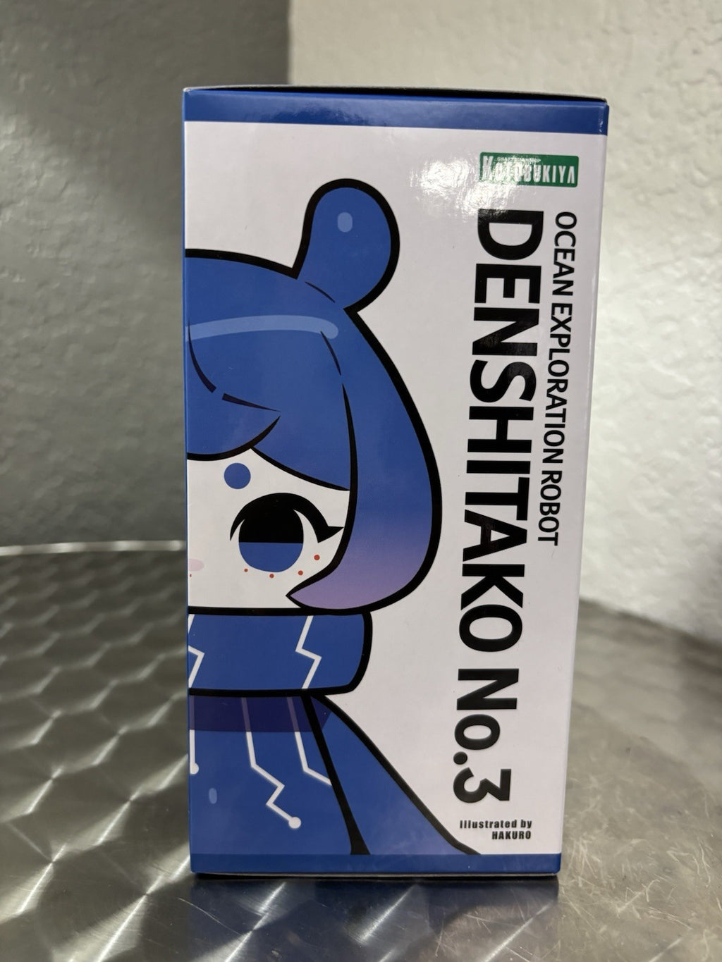 Hinomoto Heavy Industries Ocean Exploration Robot Denshitako No. 3 Figure Aqua