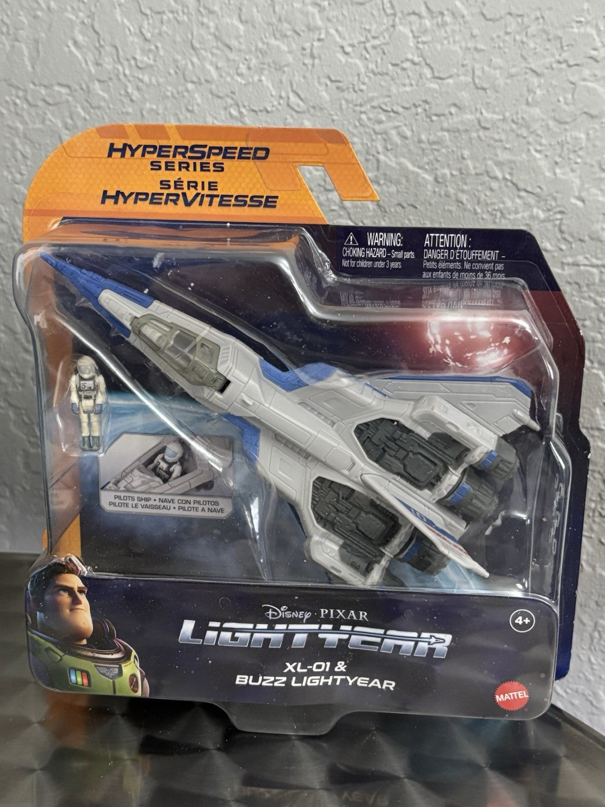 Lightyear 2021 Buzz Lightyear XL-01 Hyperspeed Series Disney Pixar Mattel NIB