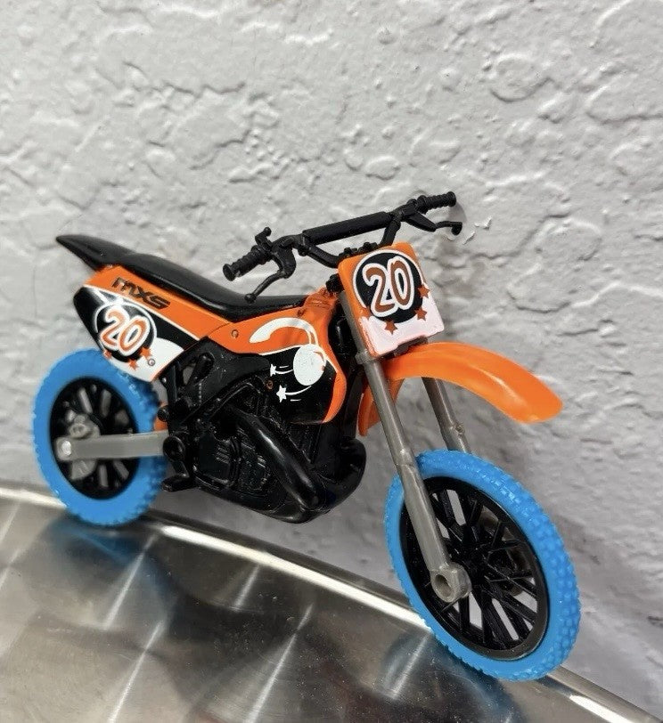 MXS Motocross Toy Dirt Bike - Jakks Pacific Moto Extreme Sports Blue/Orange #20
