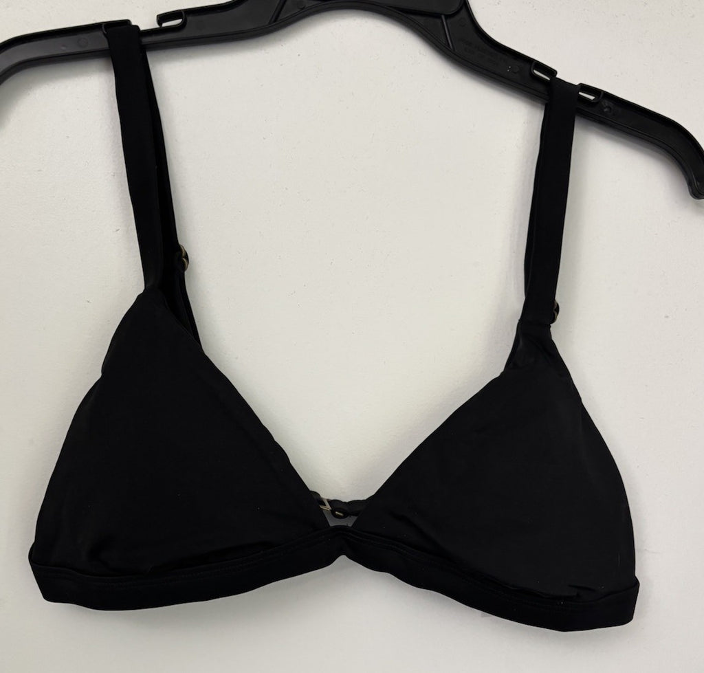 NWT Andie Swim Top The Calcos Top Blk M Black Medium