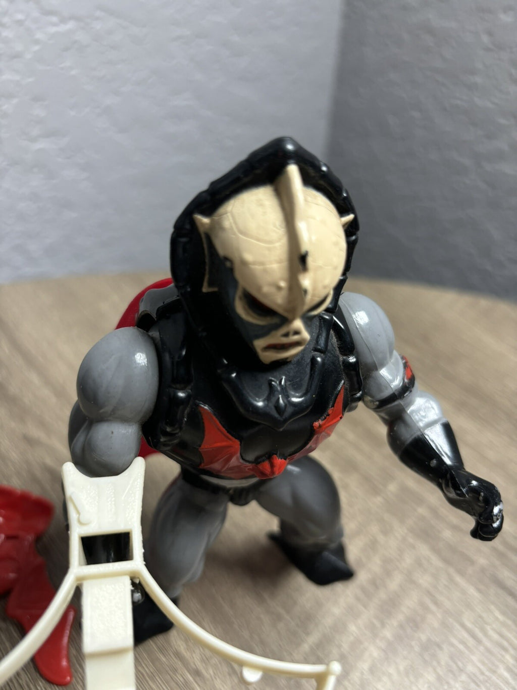 1984 MOTU Complete HORDAK REPRO CAPE and BROKEN BAT CUFF