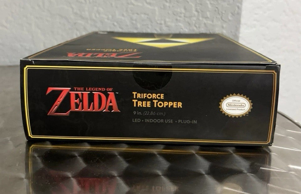 2 Zelda Amiibos And A Zelda Tree Topper/Triforce Display