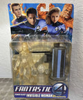2005 Toy Biz Fantastic Four TRANSPARENT POWER BLAST INVISIBLE WOMAN Figure
