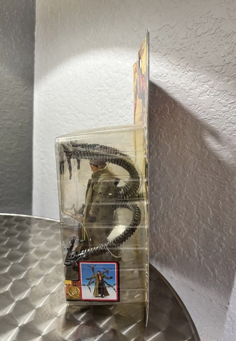 2004 Spider-Man 2 Dock Ock Figure with 4 Bendable Tentacles  NIP. Marvel