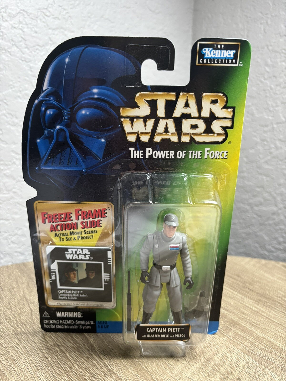 Star Wars Power Of The Force Freeze Frame Captain Piett 3.75 Figure 1997 Hasbro
