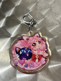 Sailor Moon Acrylic keychain Sailor Chibi Moon And Luna