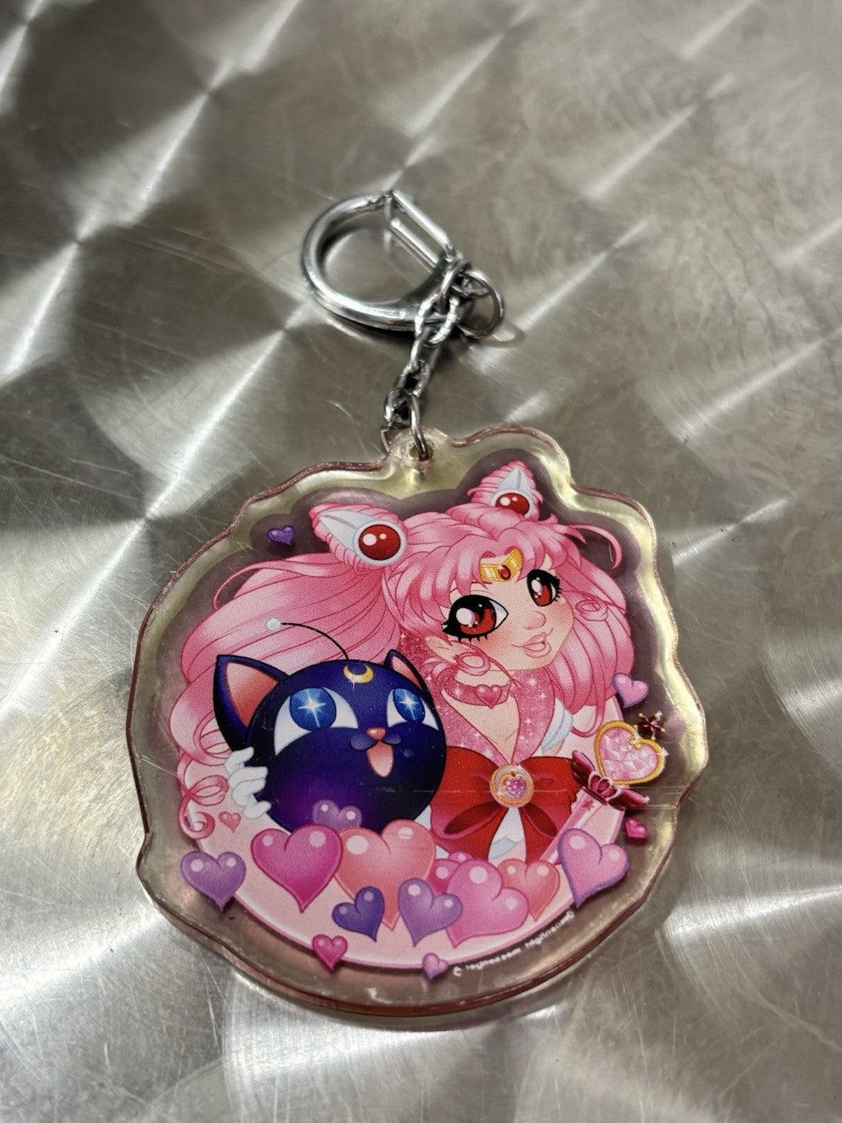 Sailor Moon Acrylic keychain Sailor Chibi Moon And Luna