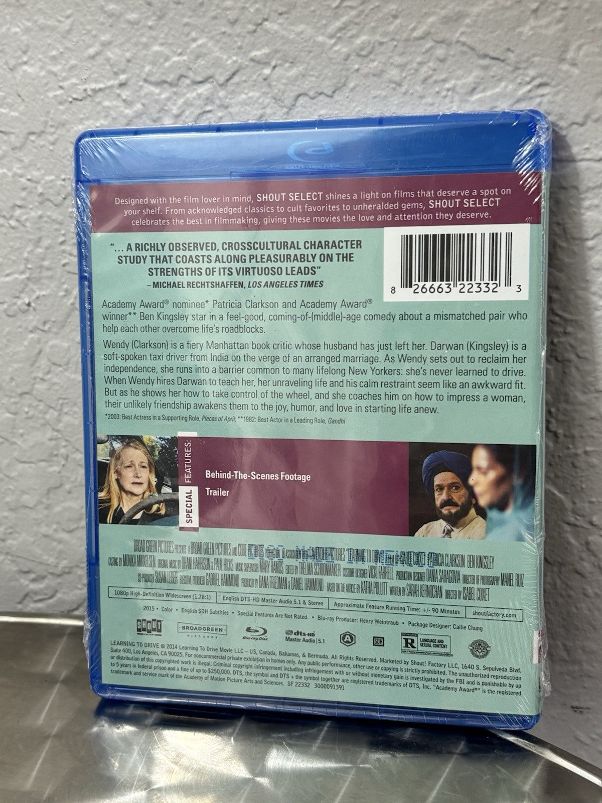 Learning to Drive [New Blu-ray] Patricia Clarkson , Ben Kingsley - Shout Factory