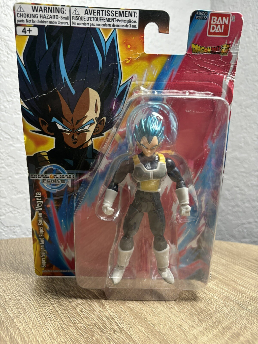 Dragon Ball Super Evolve Super Saiyan Blue Vegeta 5-Inch  (READ DESCRIPTION)