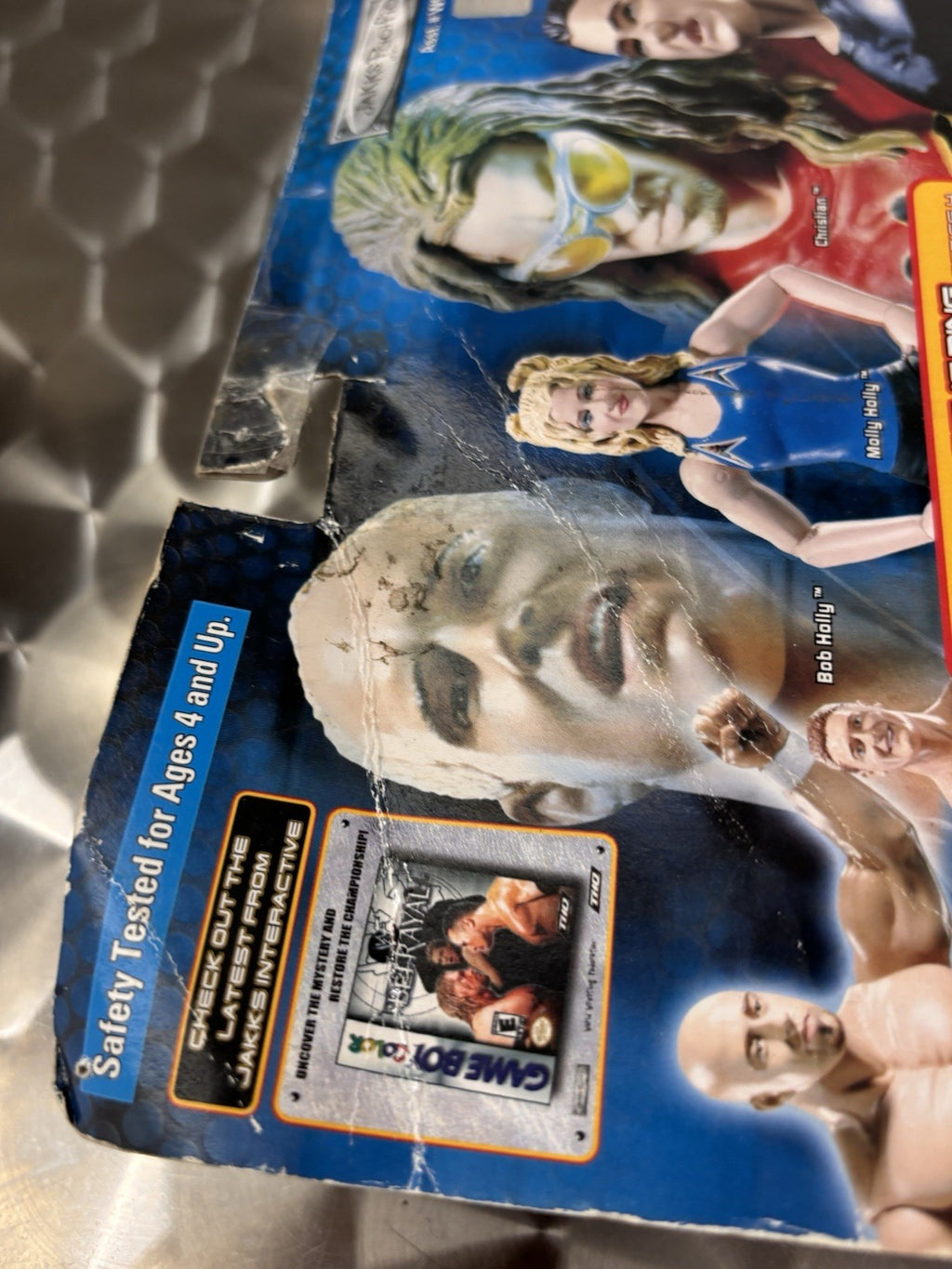 Jakks WWE WWF Justin Credible Rulers of the Ring Series 4 Wrestling Figure NEW