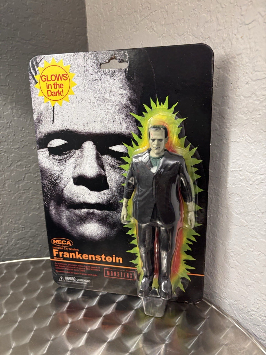 Frankenstein NECA Figure Glow in The Dark NEW Universal Monsters