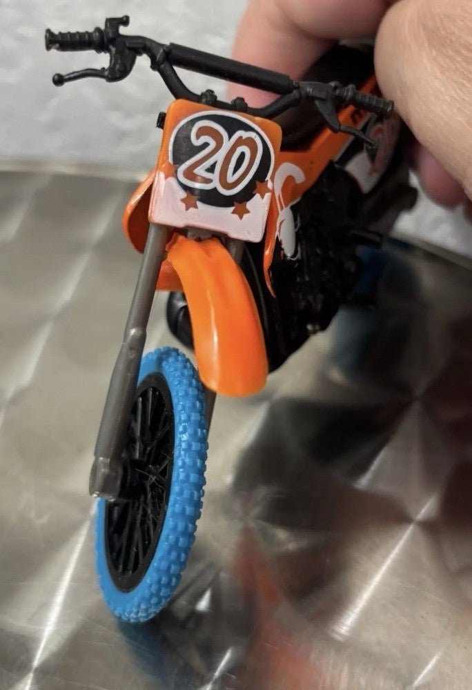 MXS Motocross Toy Dirt Bike - Jakks Pacific Moto Extreme Sports Blue/Orange #20
