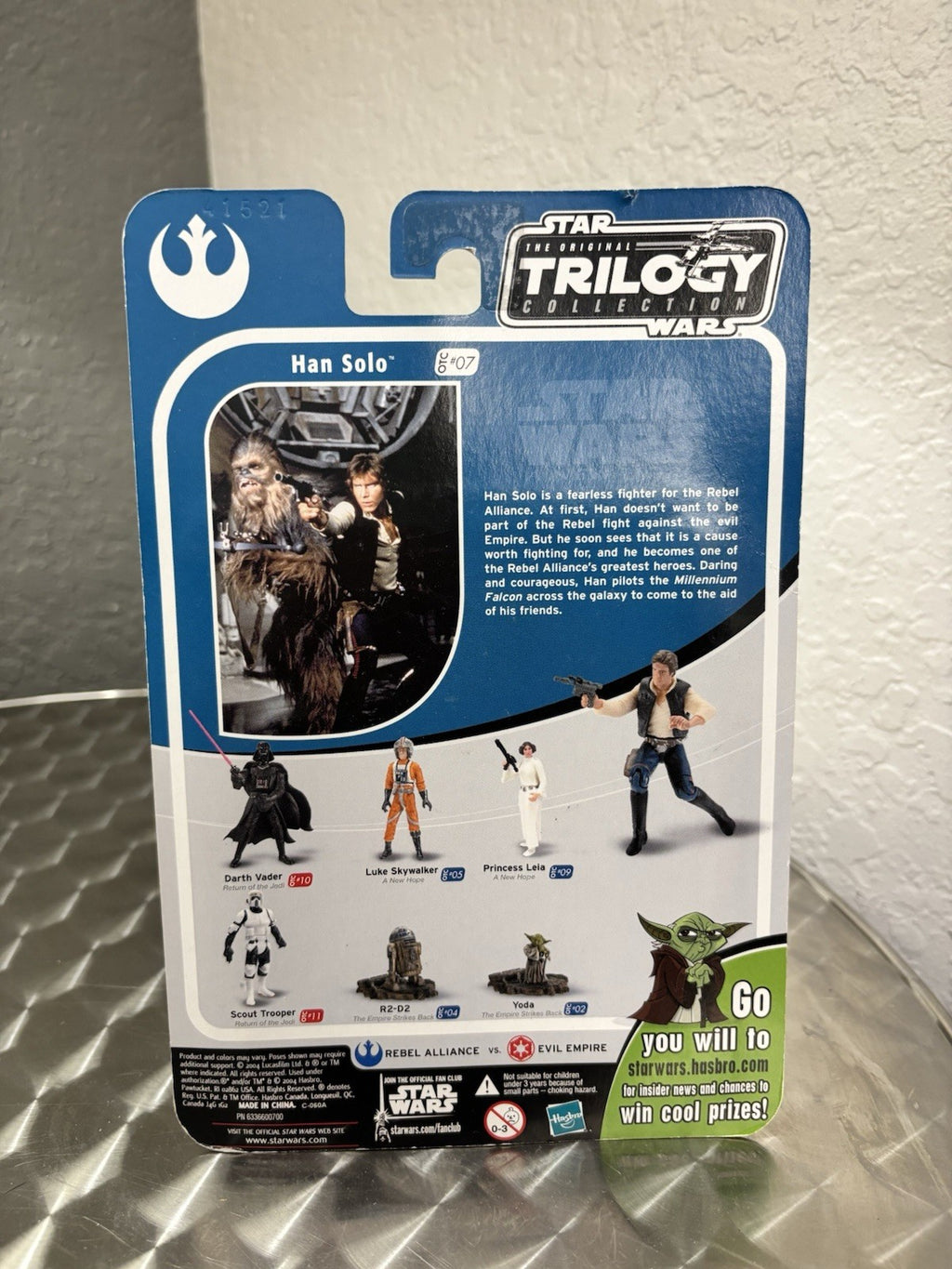 Star Wars Original Trilogy Collection Figure - A New Hope - Han Solo #7
