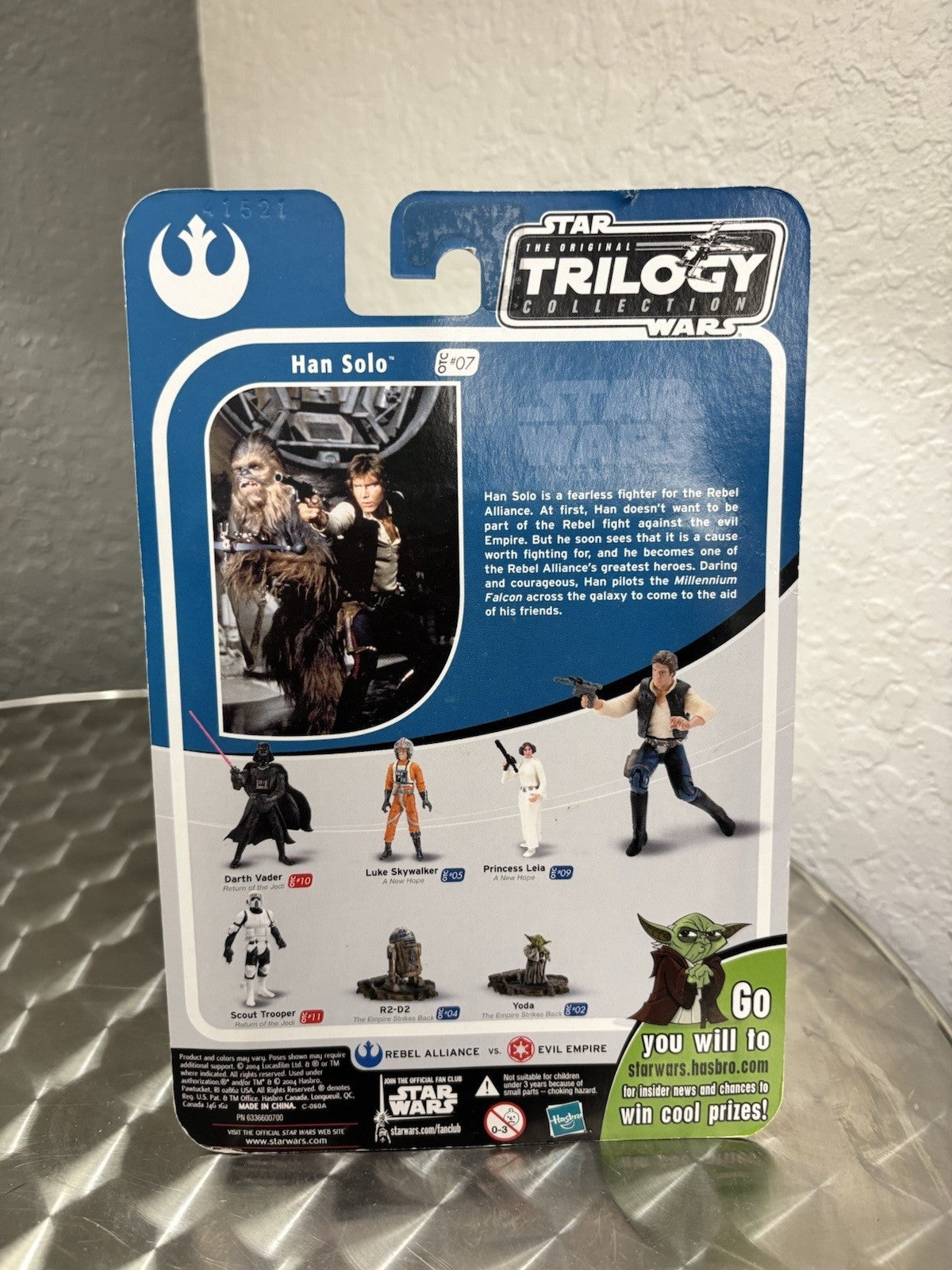 Star Wars Original Trilogy Collection Figure - A New Hope - Han Solo #7
