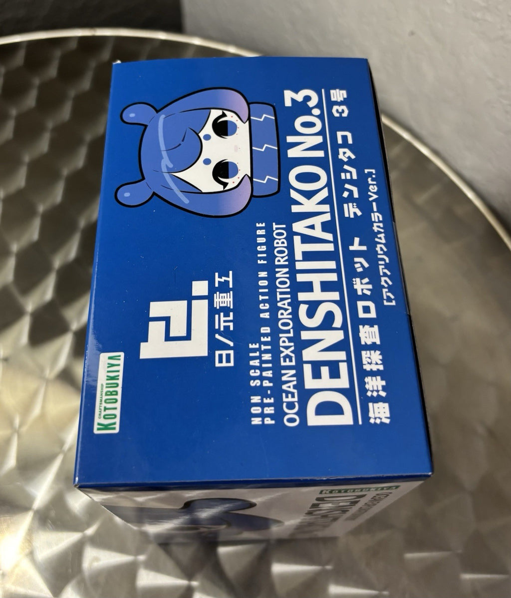Hinomoto Heavy Industries Ocean Exploration Robot Denshitako No. 3 Figure Aqua