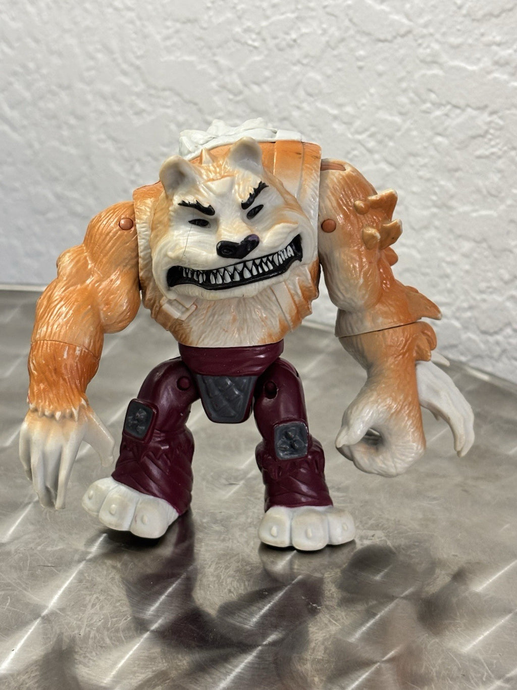 Ninja Turtles Dogpound Chris Bradford 2012 Figure TMNT Playmates Villain 5"