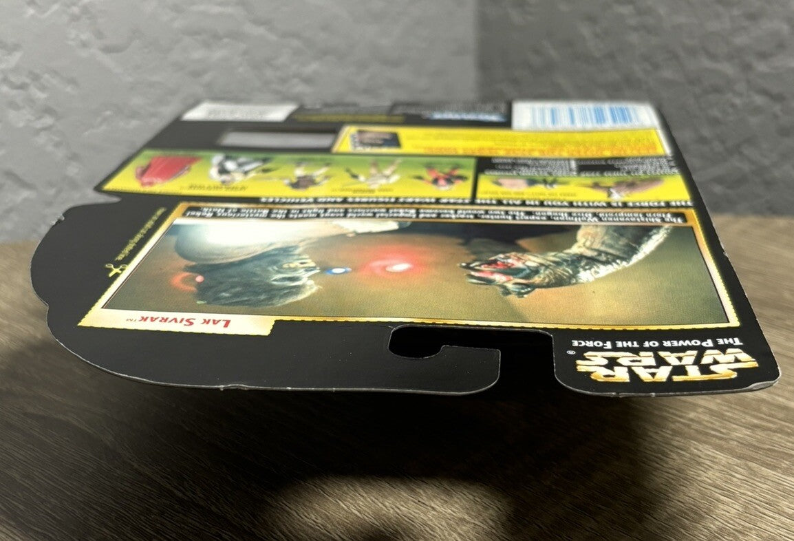 Star Wars Lak Sivrak 3.75" Figure Power of the Force Freeze Frame New 1997