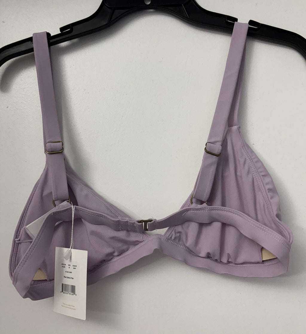 NWT Andie Swim Size M The Caicos SBRY Light Purple Medium