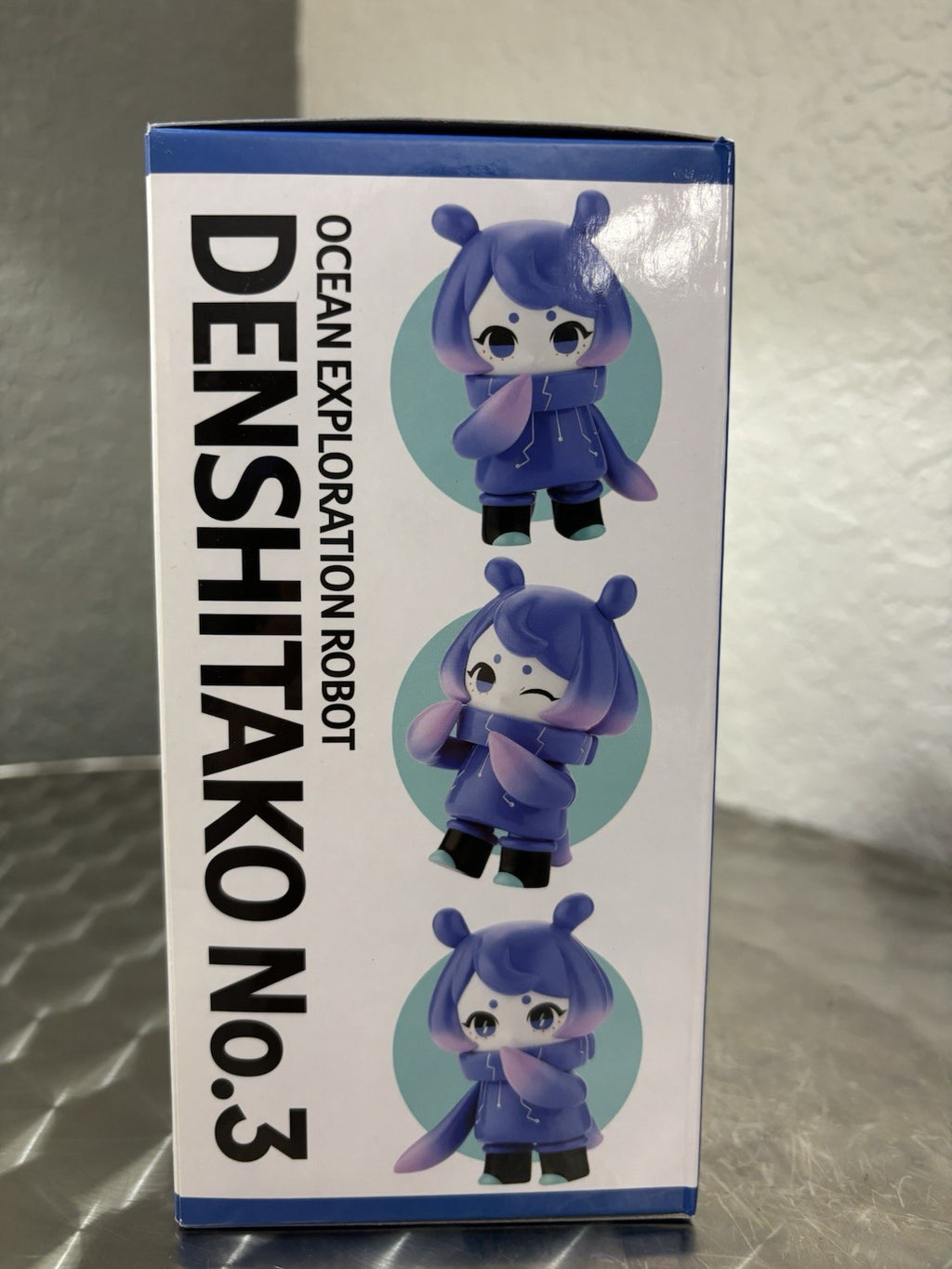 Hinomoto Heavy Industries Ocean Exploration Robot Denshitako No. 3 Figure Aqua