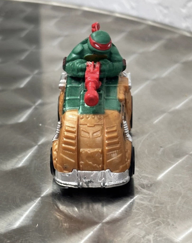 TMNT Teenage Mutant Ninja Turtles Raphael Playmates Assault Van Diecast Car Van