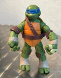 Viacom "Leonardo" Ninja Turtle Toy Action Figure Adjustable Joint Posable 2012