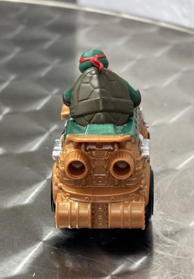 TMNT Teenage Mutant Ninja Turtles Raphael Playmates Assault Van Diecast Car Van