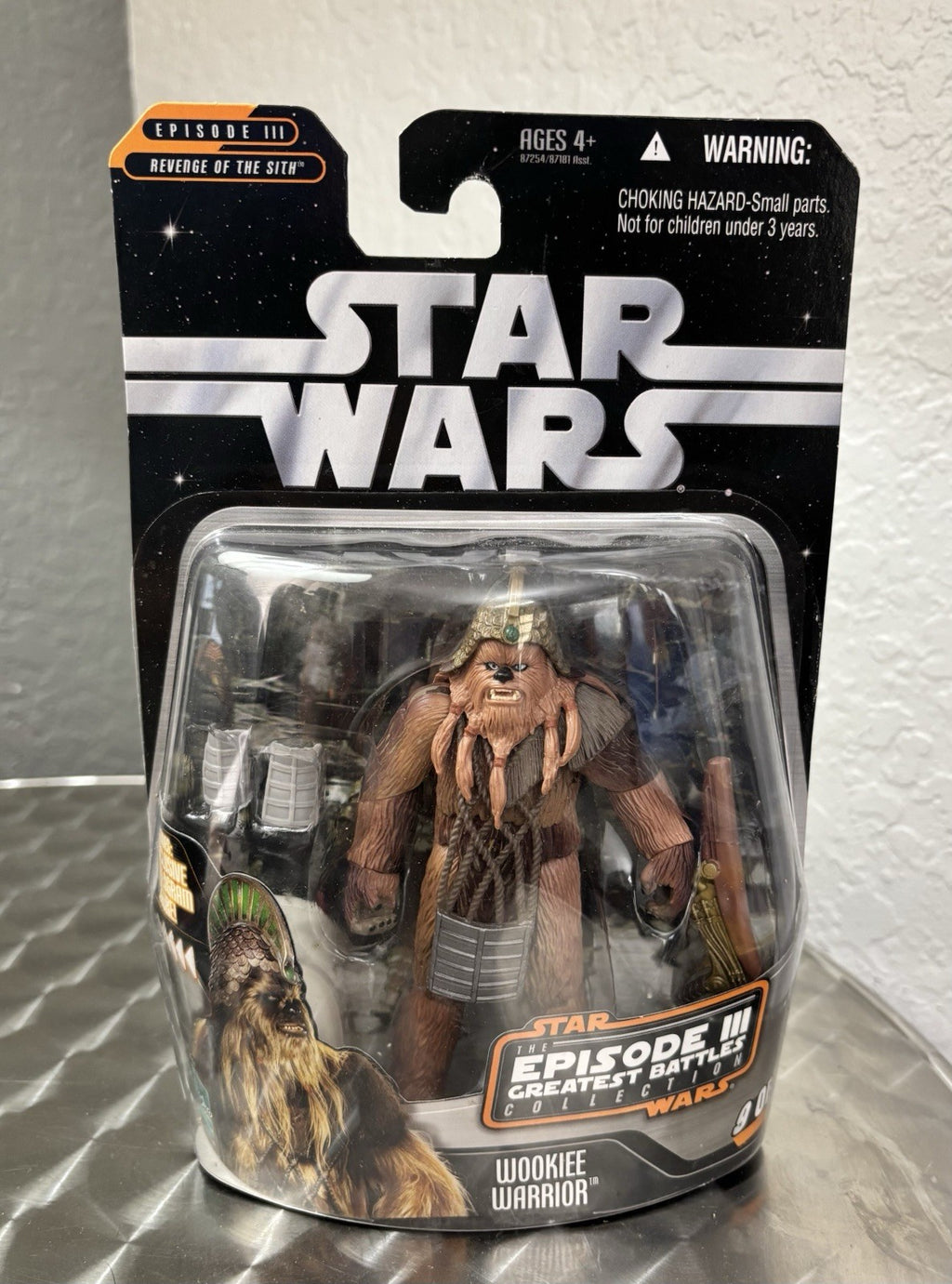 NEW STAR WARS EPISODE III GREATEST BATTLES SAGA 2006 #9 WOOKIEE WARRIOR! R31