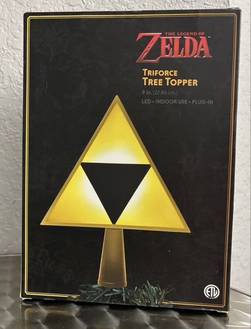 2 Zelda Amiibos And A Zelda Tree Topper/Triforce Display