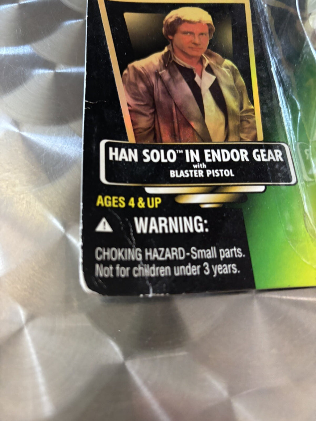 Star Wars Power of the Force POTF Han Solo in Endor Gear Kenner Collection 1