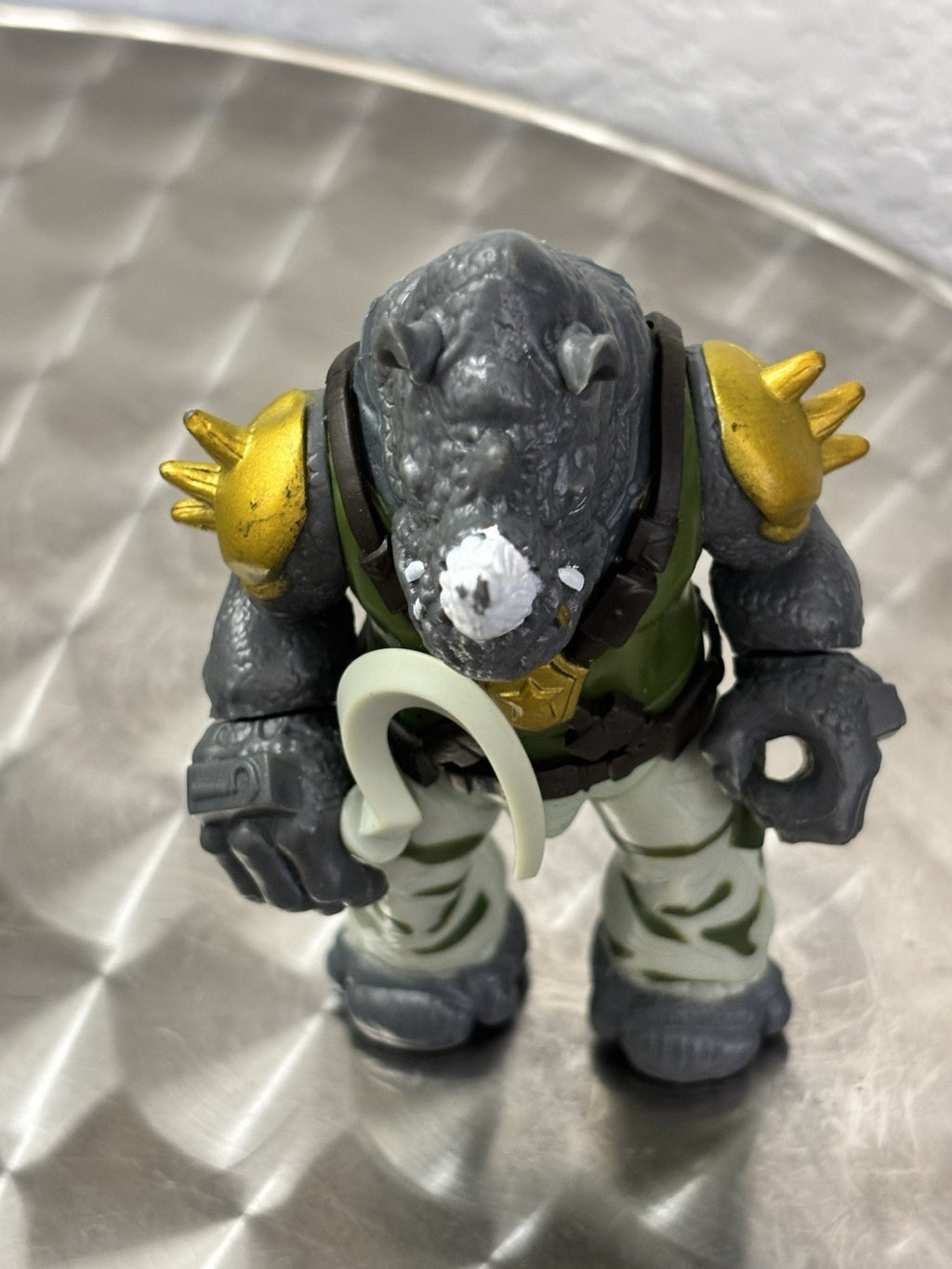 TMNT Teenage Mutant Ninja Turtles Rocksteady Action Figure Viacom Playmates 2014