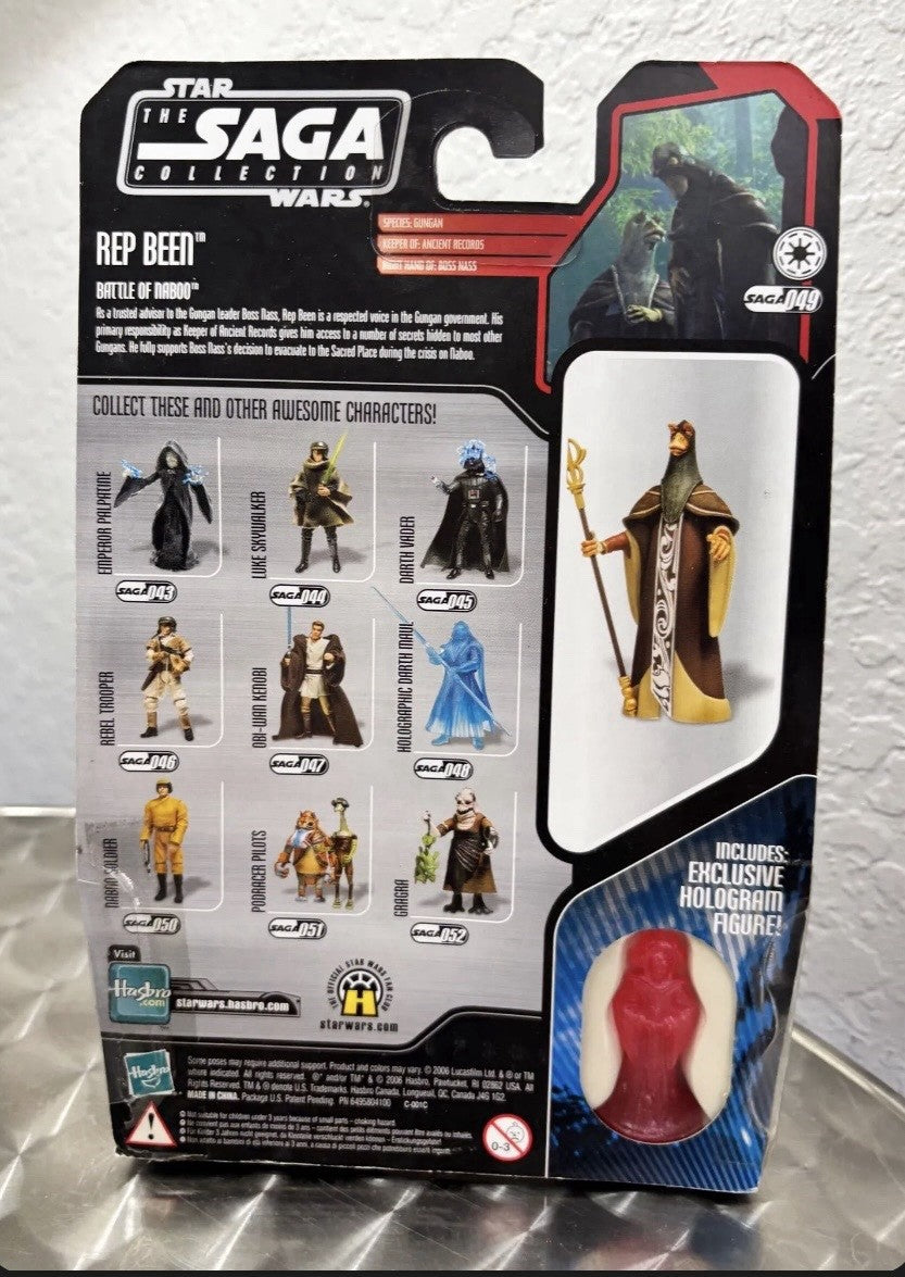Star Wars The Saga Collection Rep Been Battle of Naboo #49 Hasbro 2006