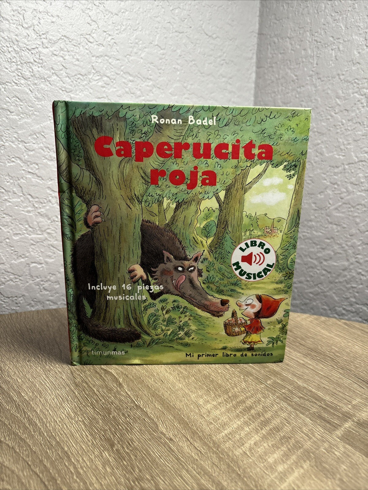 Caperucita Roja. Libro Musical. Ranan Badel Hardcover