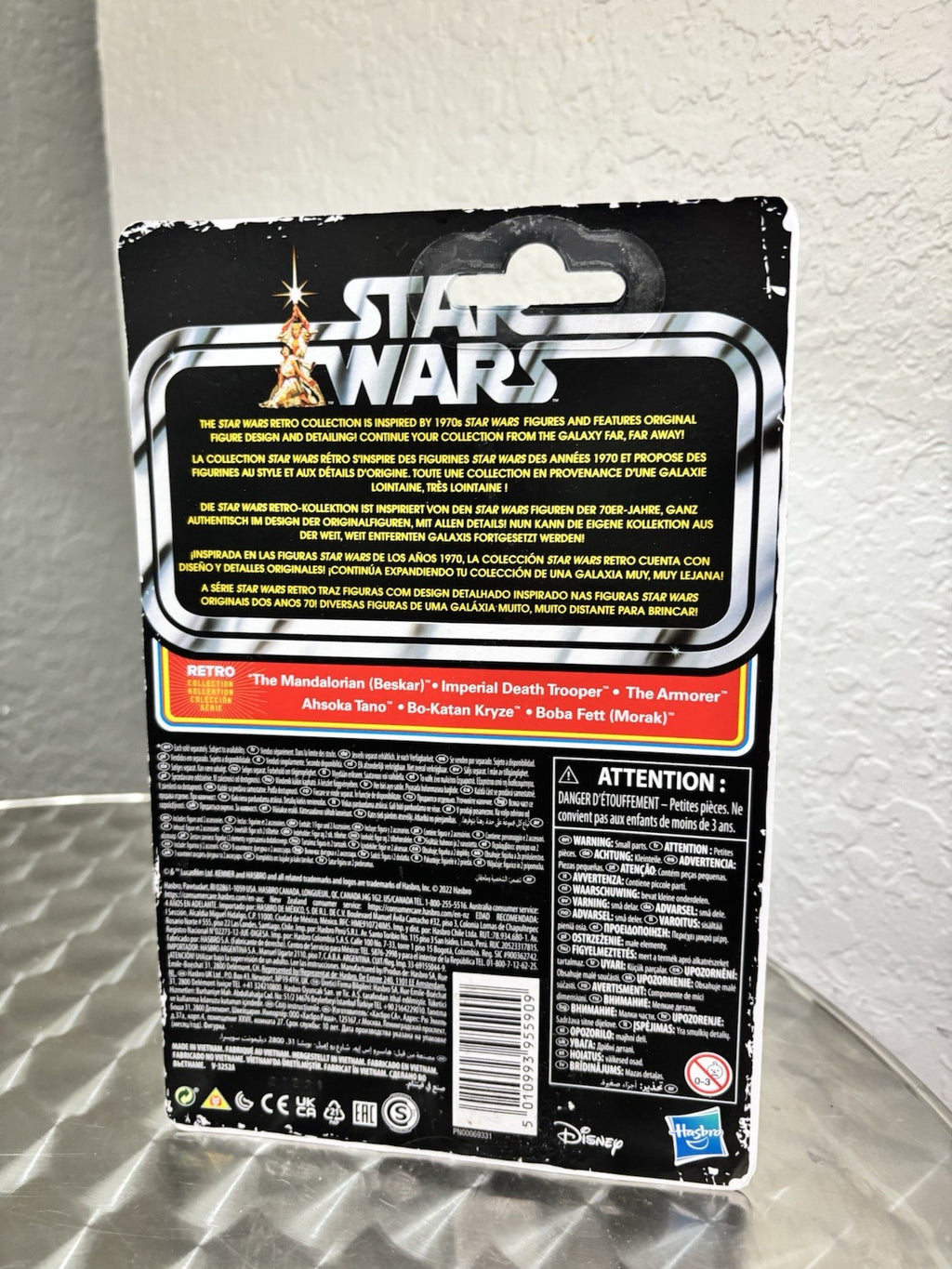 Star Wars Retro Collection Ahsoka Tano 3.75" Action Figure The Mandalorian New