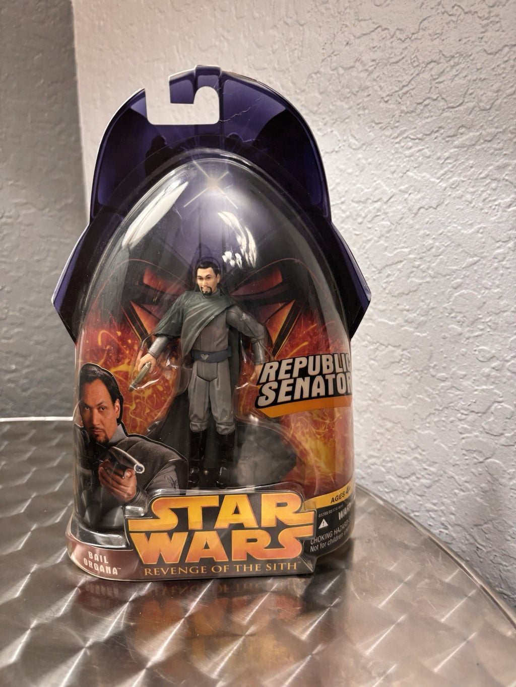 Star Wars Revenge of The Sith (2005) Bail Organa Republic Senator Action Figure