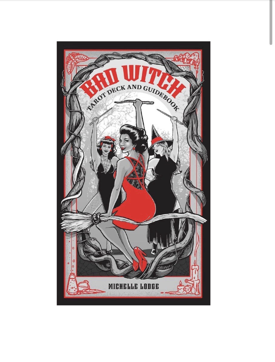 Bad Witch Tarot Deck and Guidebook by Michelle Lodge