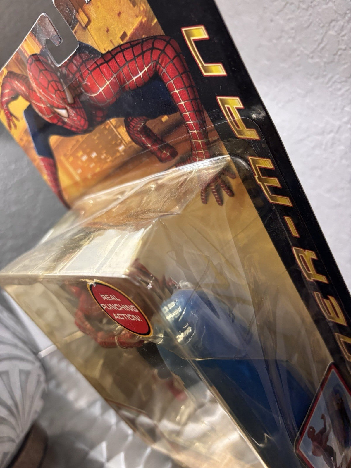 Toy Biz Spider-Man 2 Rapid Punch Spider-Man Action Figure 2004 Sealed