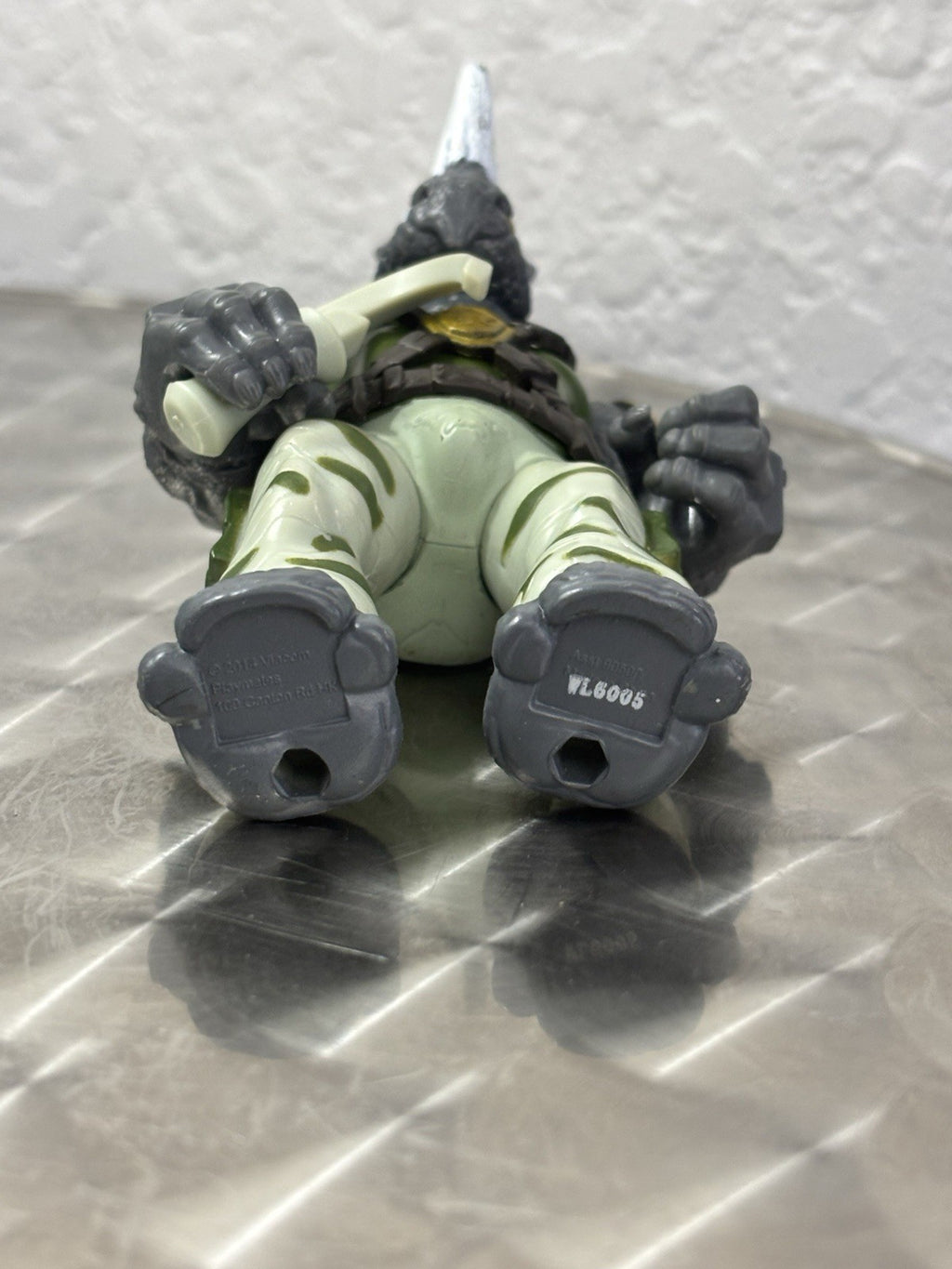 TMNT Teenage Mutant Ninja Turtles Rocksteady Action Figure Viacom Playmates 2014