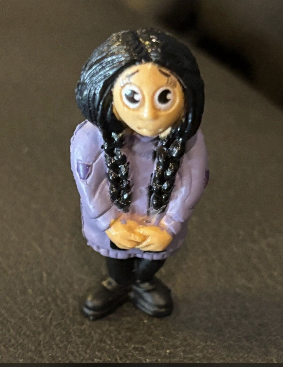 Little Homies Selena Mijos Plastic Figure Youth Girl  Rag Doll Braided Pigtails