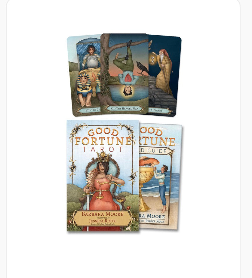Good Fortune Tarot (Deck & Book) By Moore & Roux