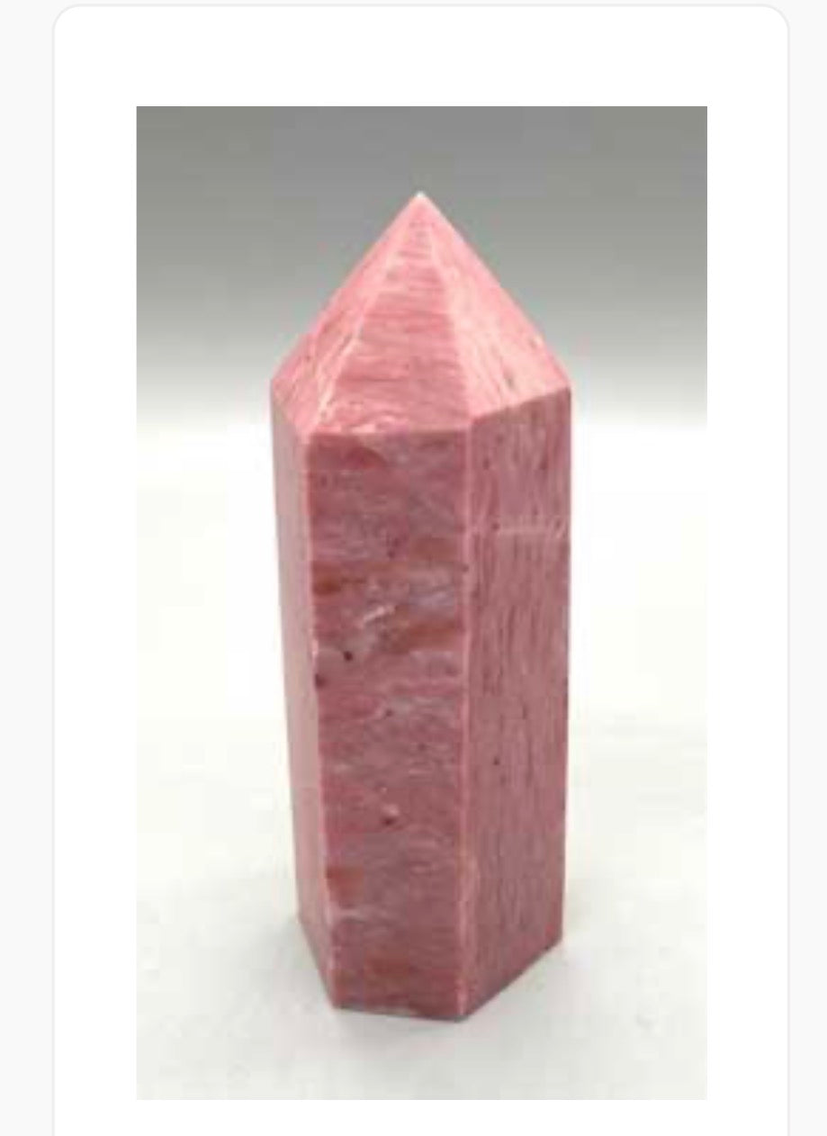 ~3" Rhodonite Obelisk