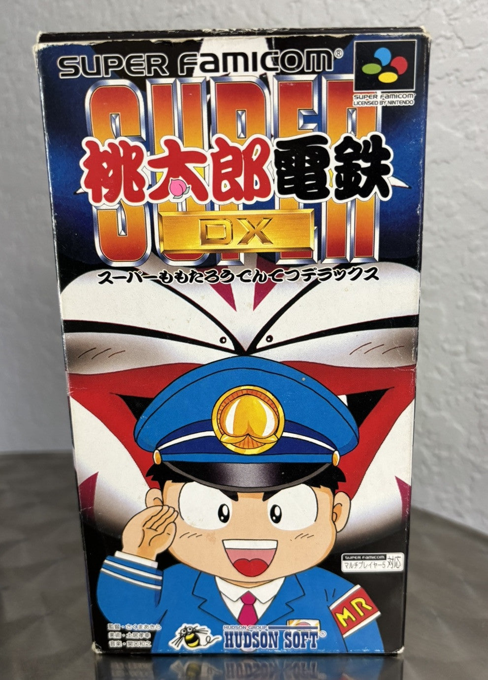 Super Momotaro Dentetsu DX Super Famicom SFC HUDSON-SOFT Complete
