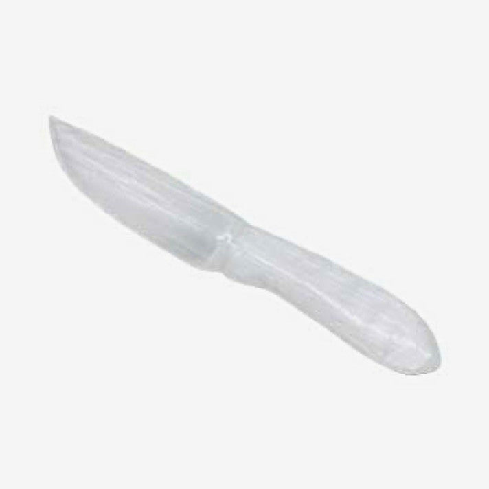 7 1/2" Selenite Athame