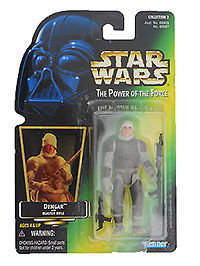 Kenner Star Wars The Power Of The Force Dengar With Blaster Rifle 1997 NIB